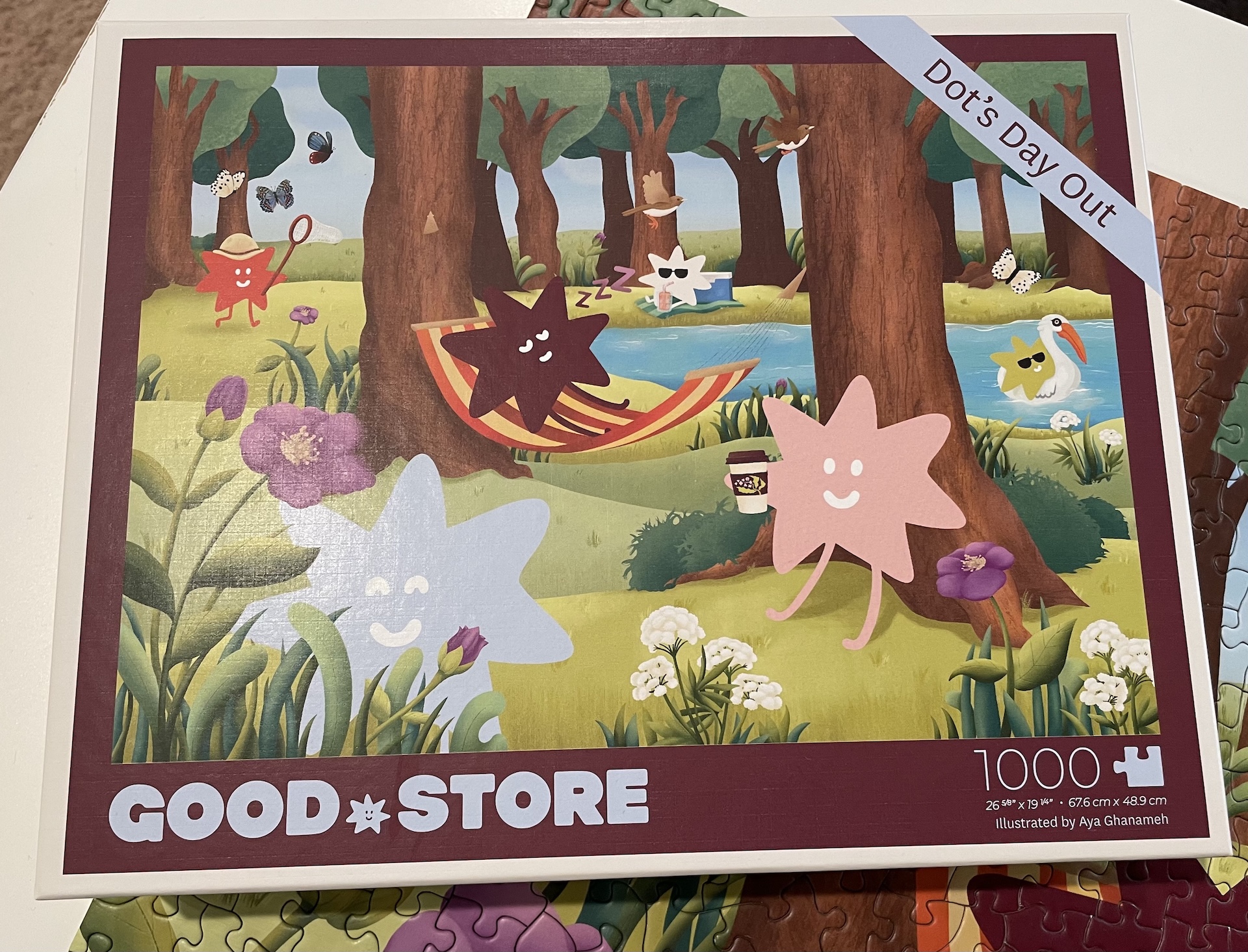 Dot's Day Out puzzle box